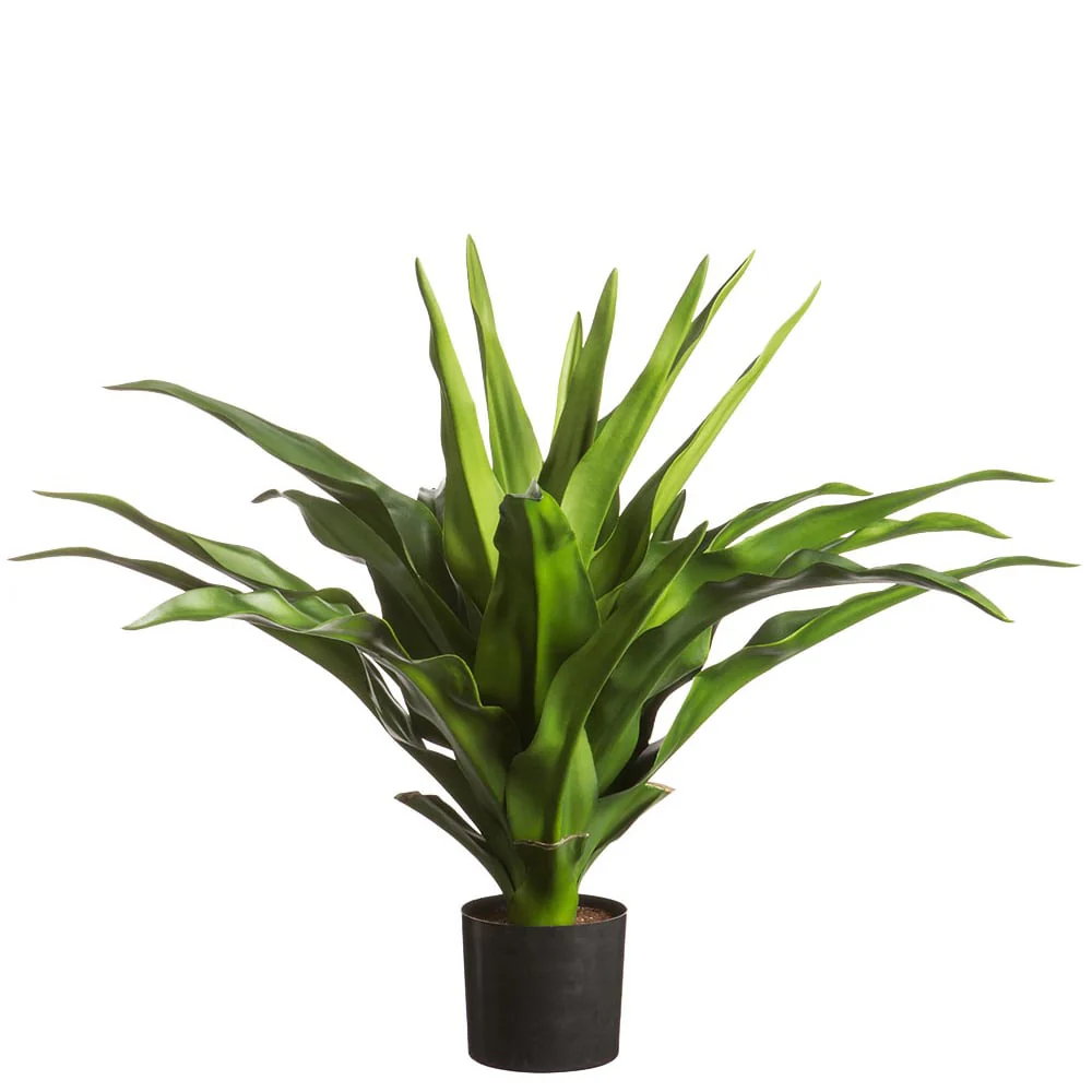 31" Artificial Agave Plant w/Plastic Pot -Green (Pack of 2)