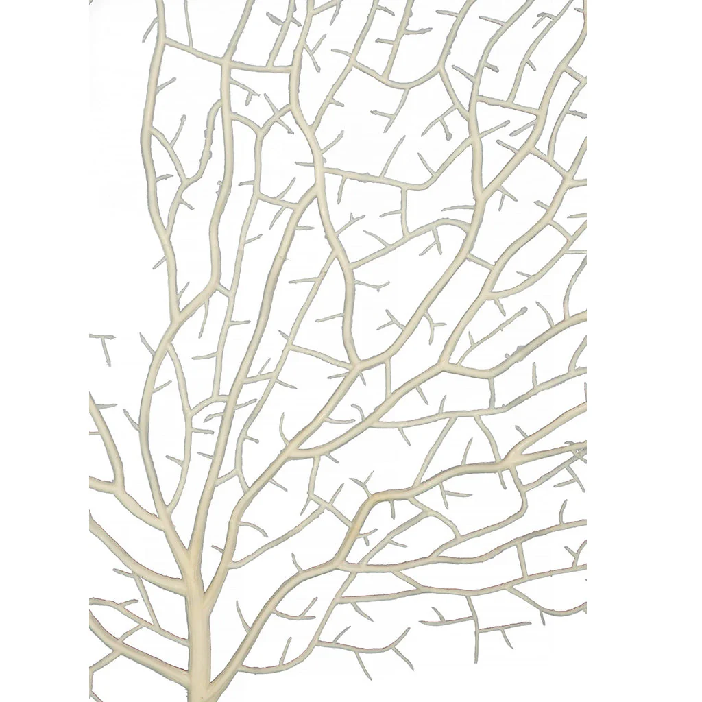 31" Artificial Coral Twig Stem -White/Cream (Pack of 12) - Image 3