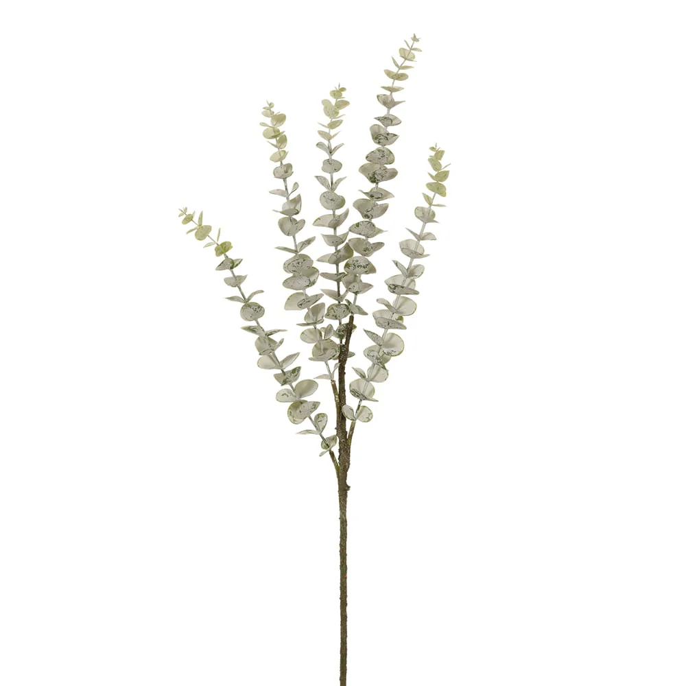 31" Eucalyptus Leaf Silk Stem -Green/Gray (Pack of 12)