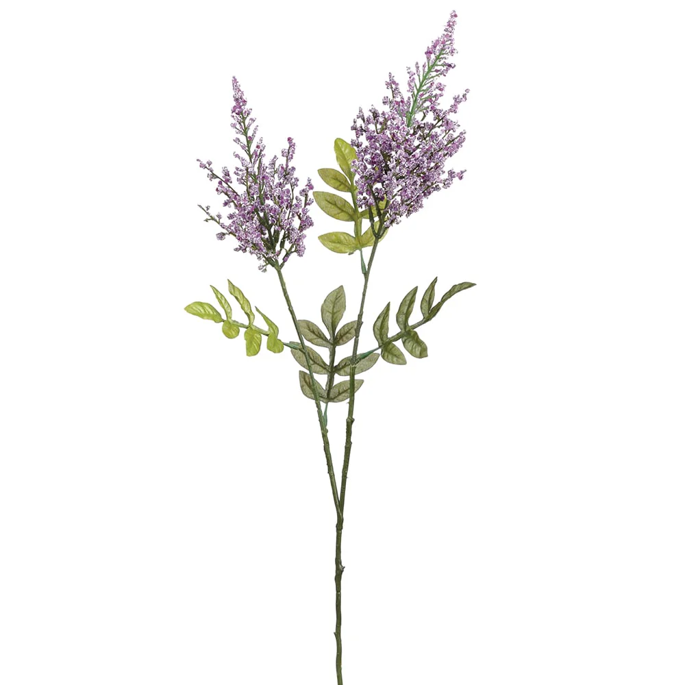 31" Heather Artificial Flower Stem -2 Tone Lavender (Pack of 12)