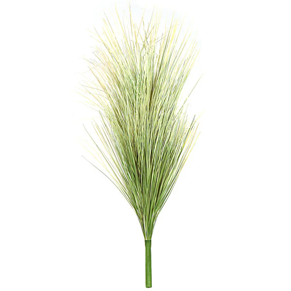 31" IFR PVC Onion Grass Artificial Plant -Light Green/Yellow (Pack of 6)
