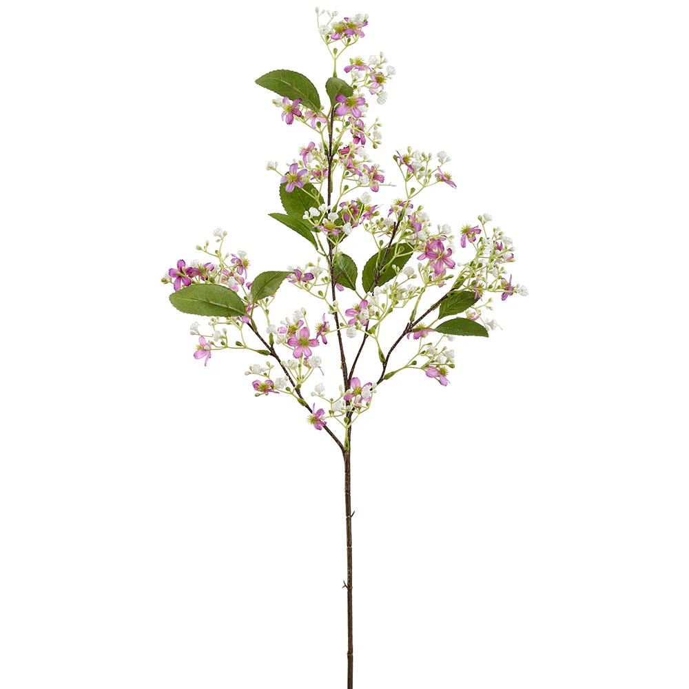 31" Lilac Faux Flower Stem -Purple (Pack of 12)