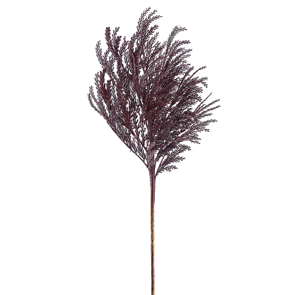 32.5" Artificial Pampas Grass Stem -Dark Brown (Pack of 12)