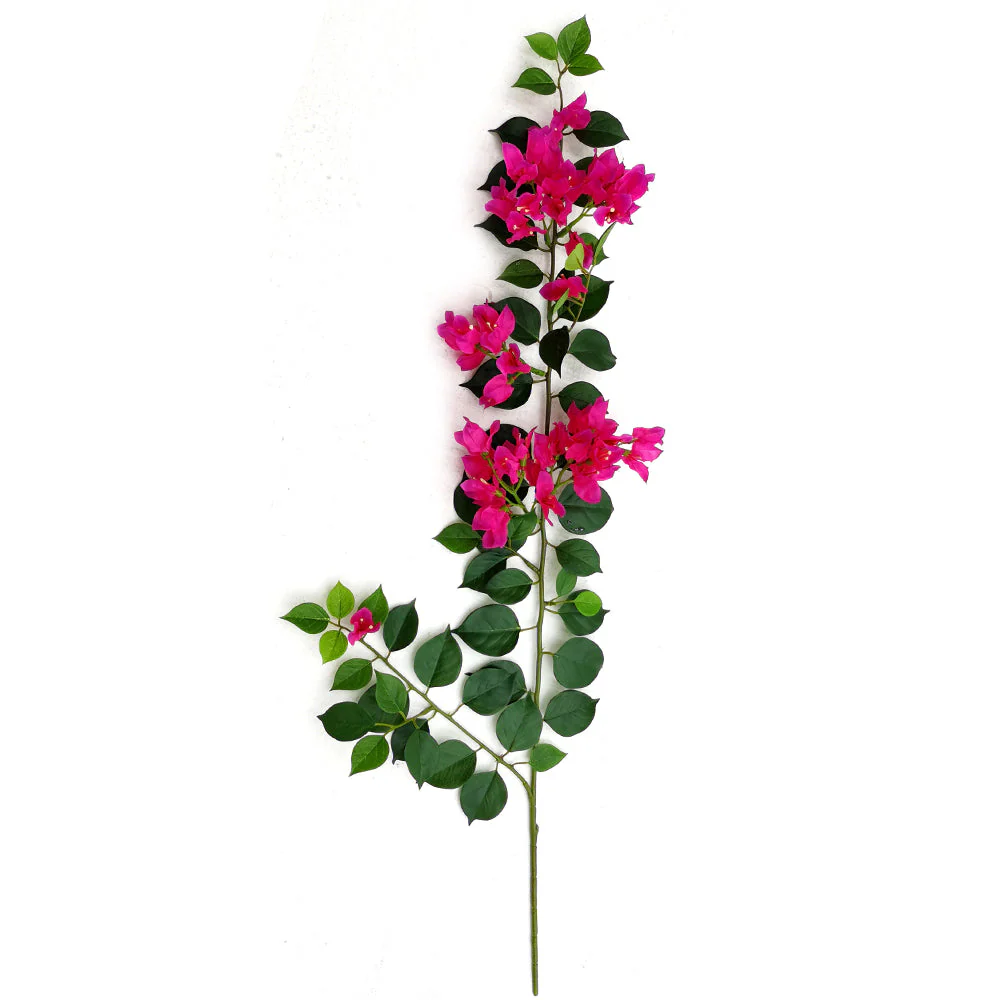 32.5" Bougainvillea Silk Flower Stem -Beauty (Pack of 12)