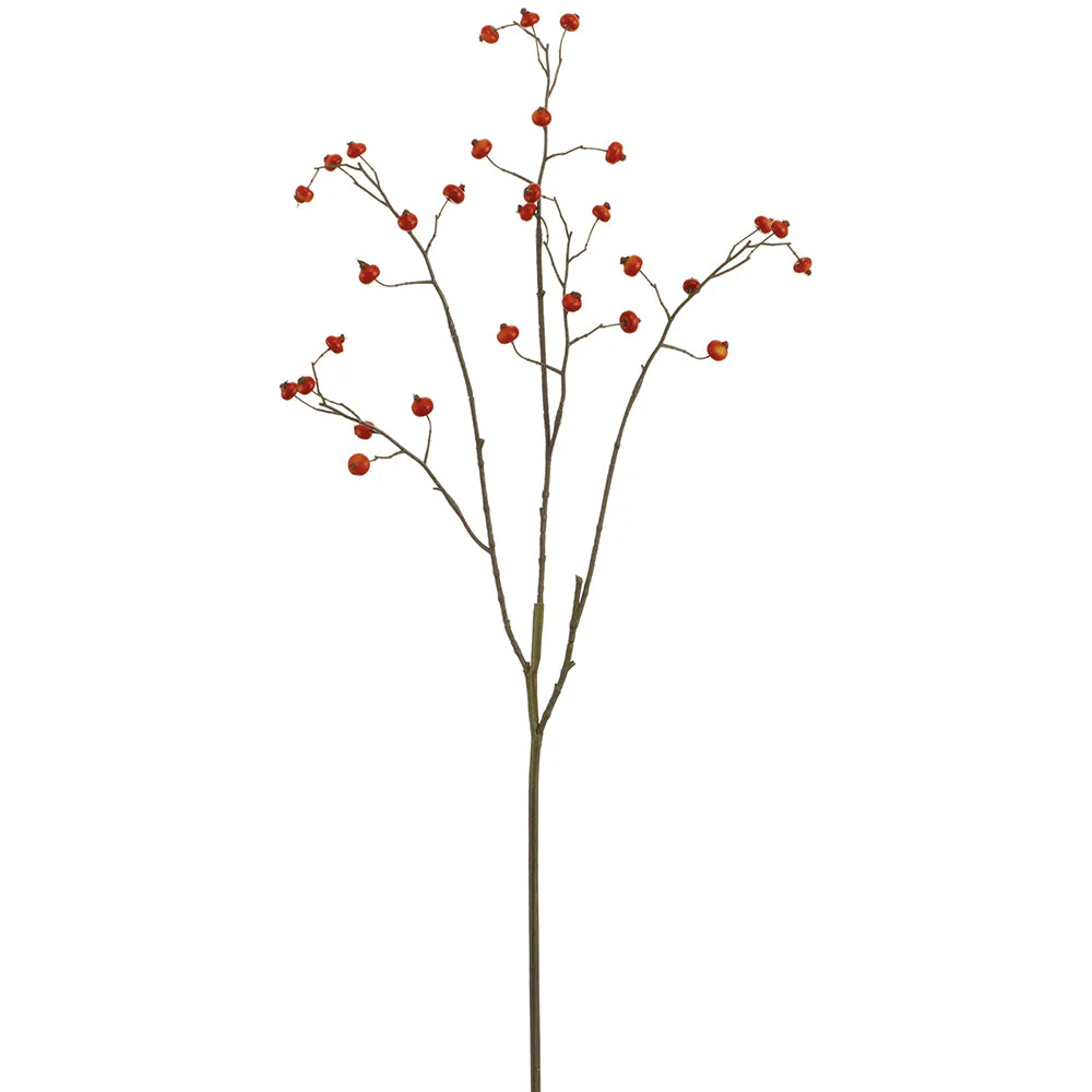 32" Artificial Berry Stem -Pink (Pack of 12)