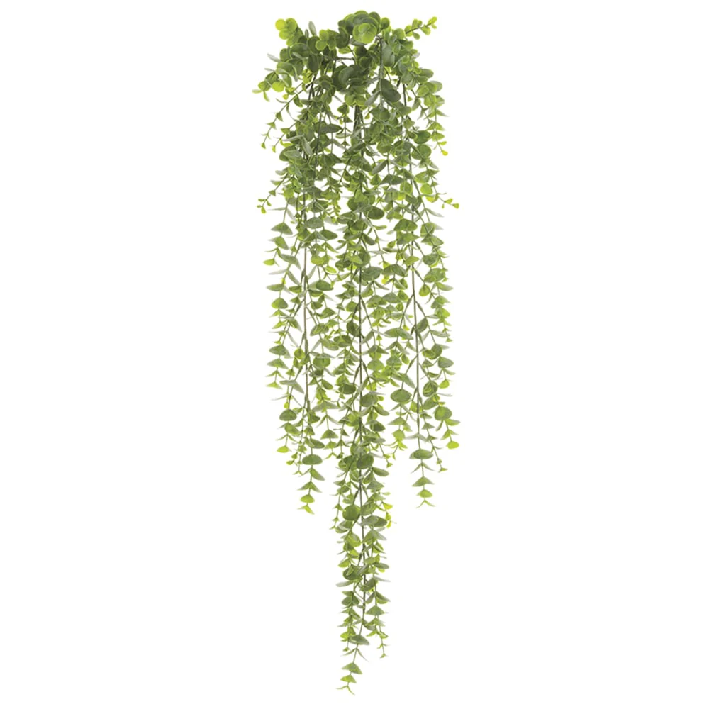 32" Eucalyptus Artificial Hanging Plant -Frosted Green (Pack of 12)