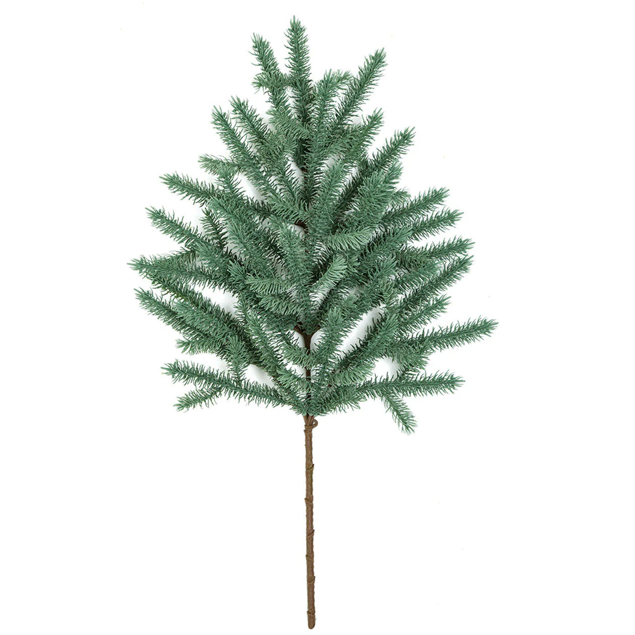 32" Outdoor UV-Proof Artificial Frasier Fir Stem -Green/Gray (Pack of 4)