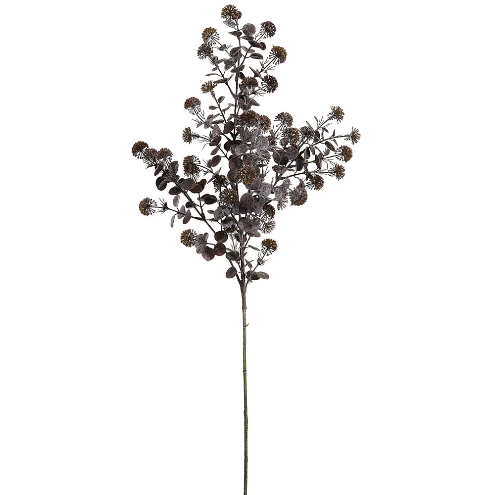 32" Thistle Artificial Flower Stem -Plum (Pack of 12)