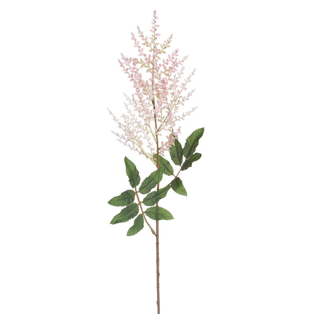 33" Artificial Sorbaria Flower Stem -Pink (Pack of 12)