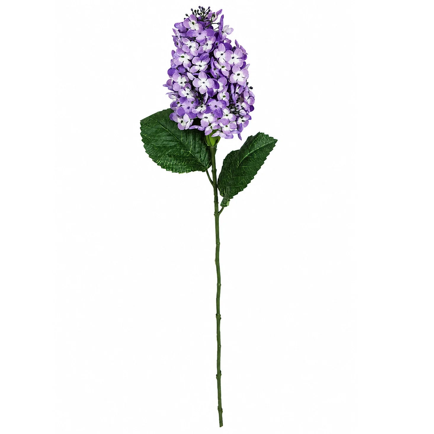 33" IFR Hydrangea Artificial Flower Stem -Purple/Lavender (Pack of 6)