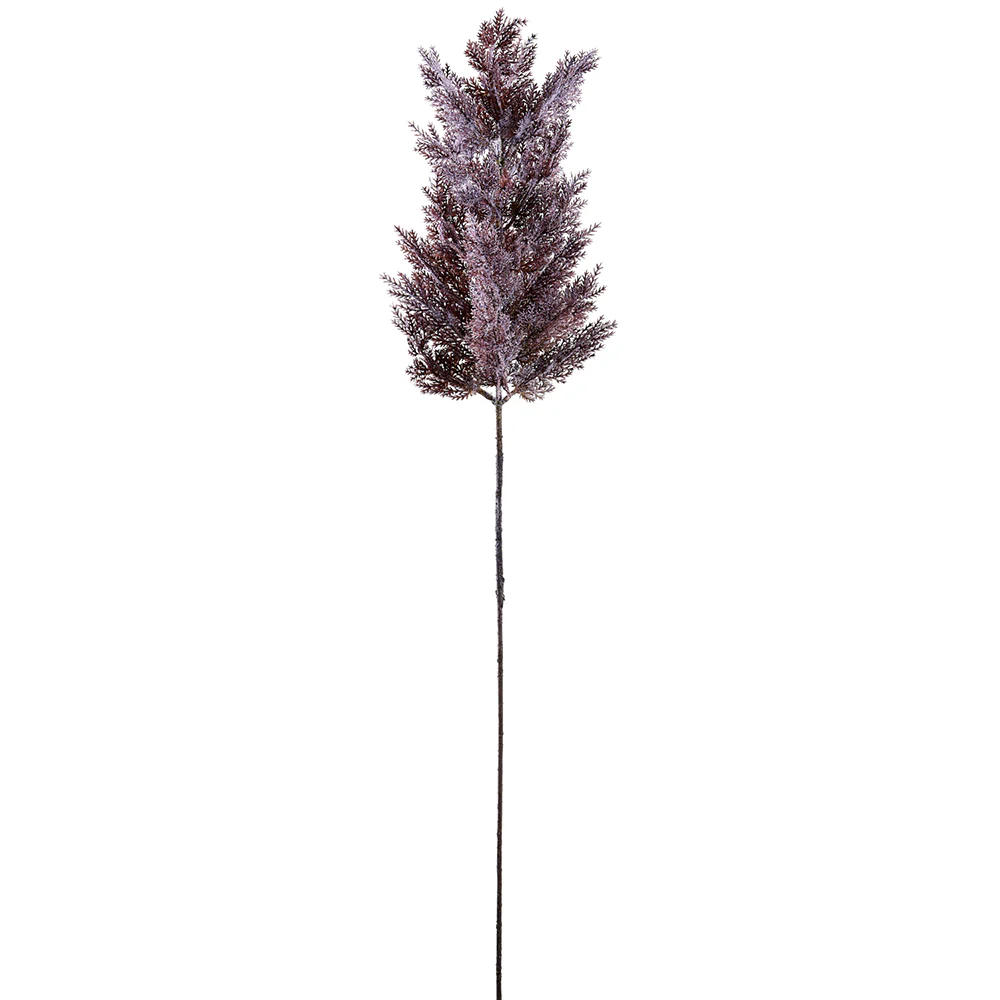 34.5" Faux Pampas Grass Stem -Brown (Pack of 12)