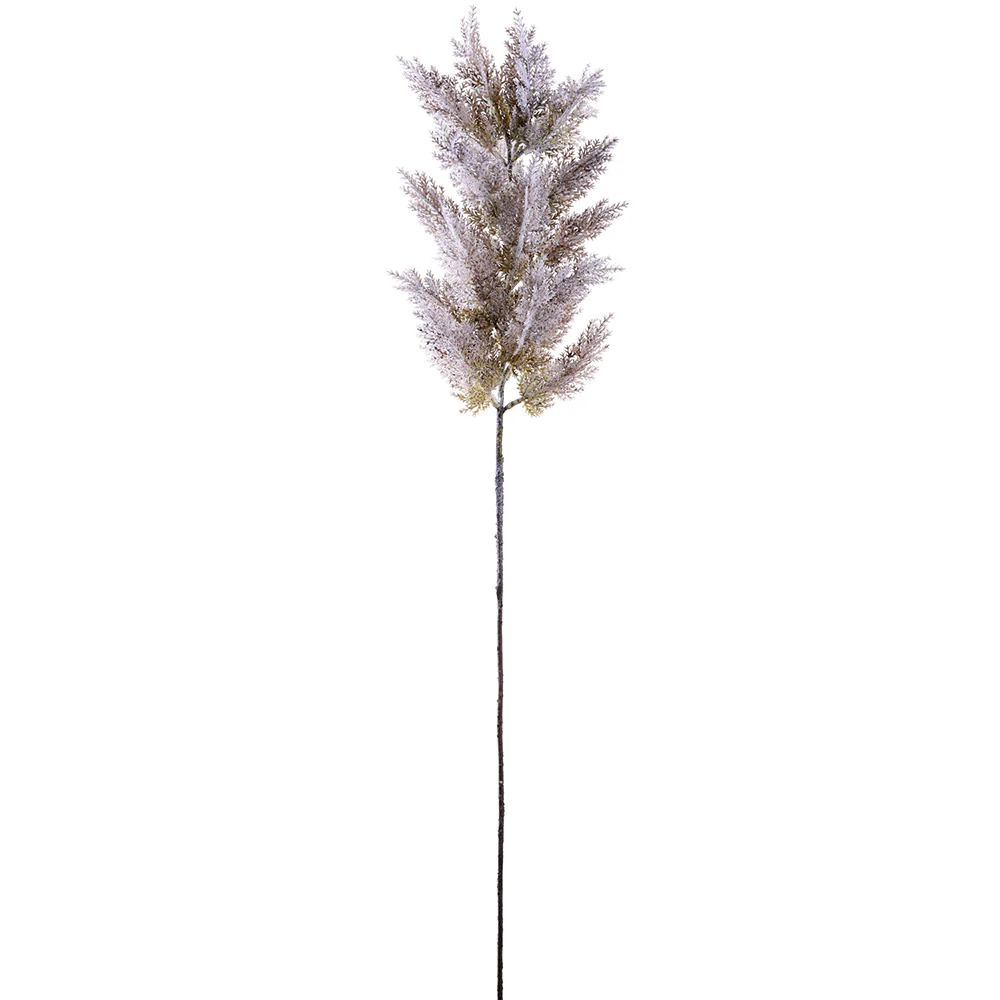 34.5" Faux Pampas Grass Stem -Gray (Pack of 12)