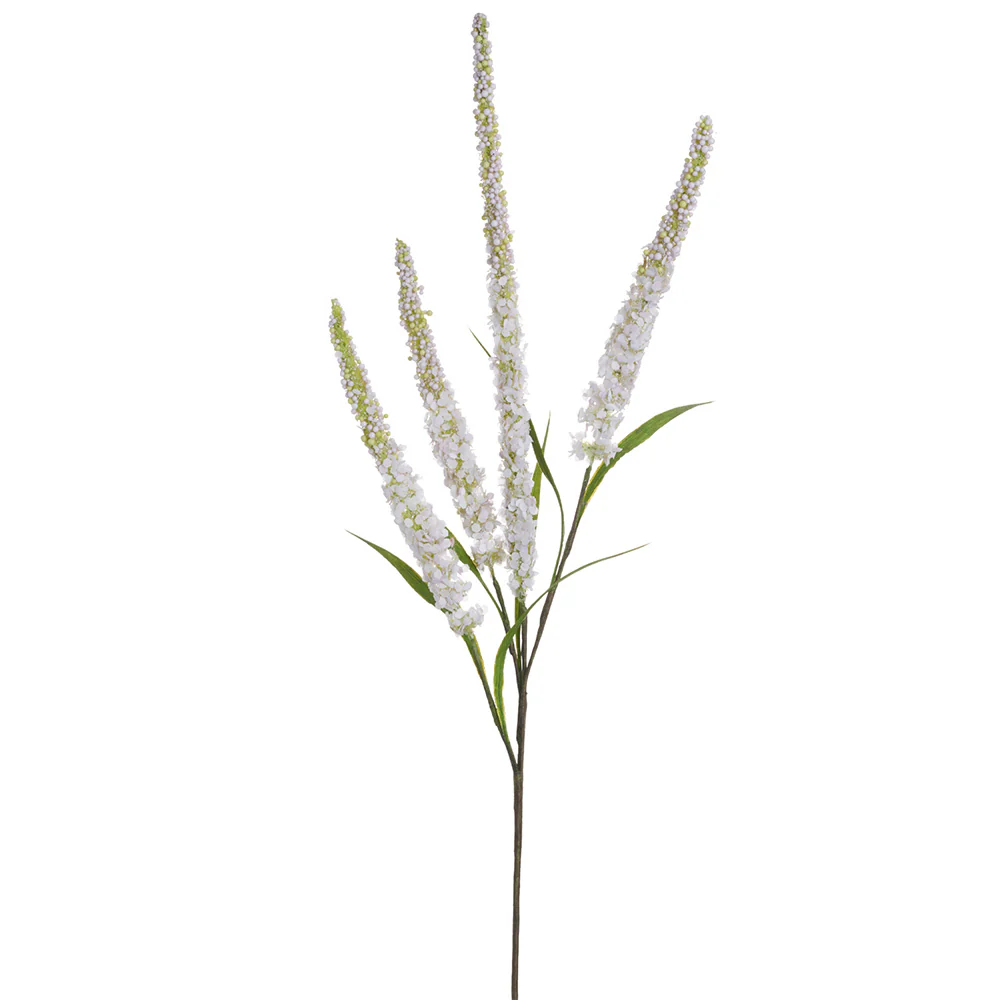 34" Silk Veronica Flower Stem -Lavender (Pack of 12)