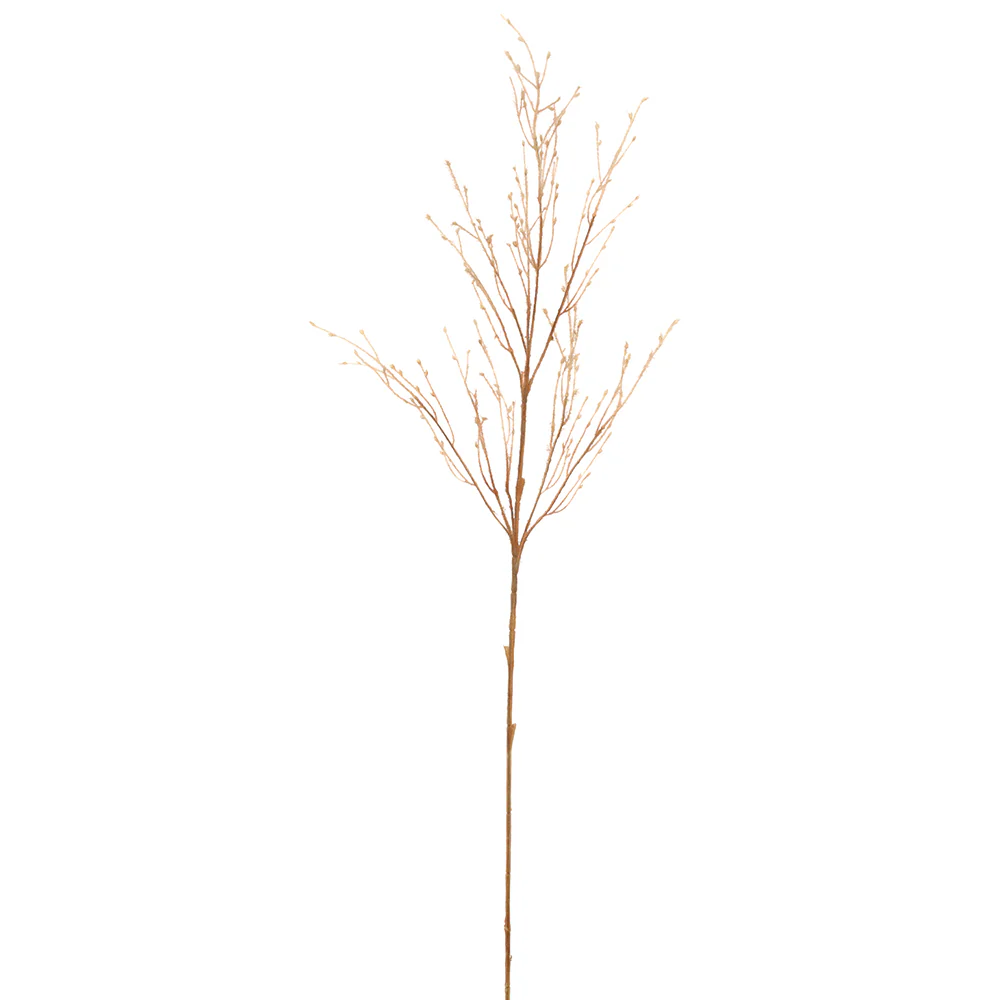 35" Artificial Fountain Grass Stem -Rust (Pack of 12)
