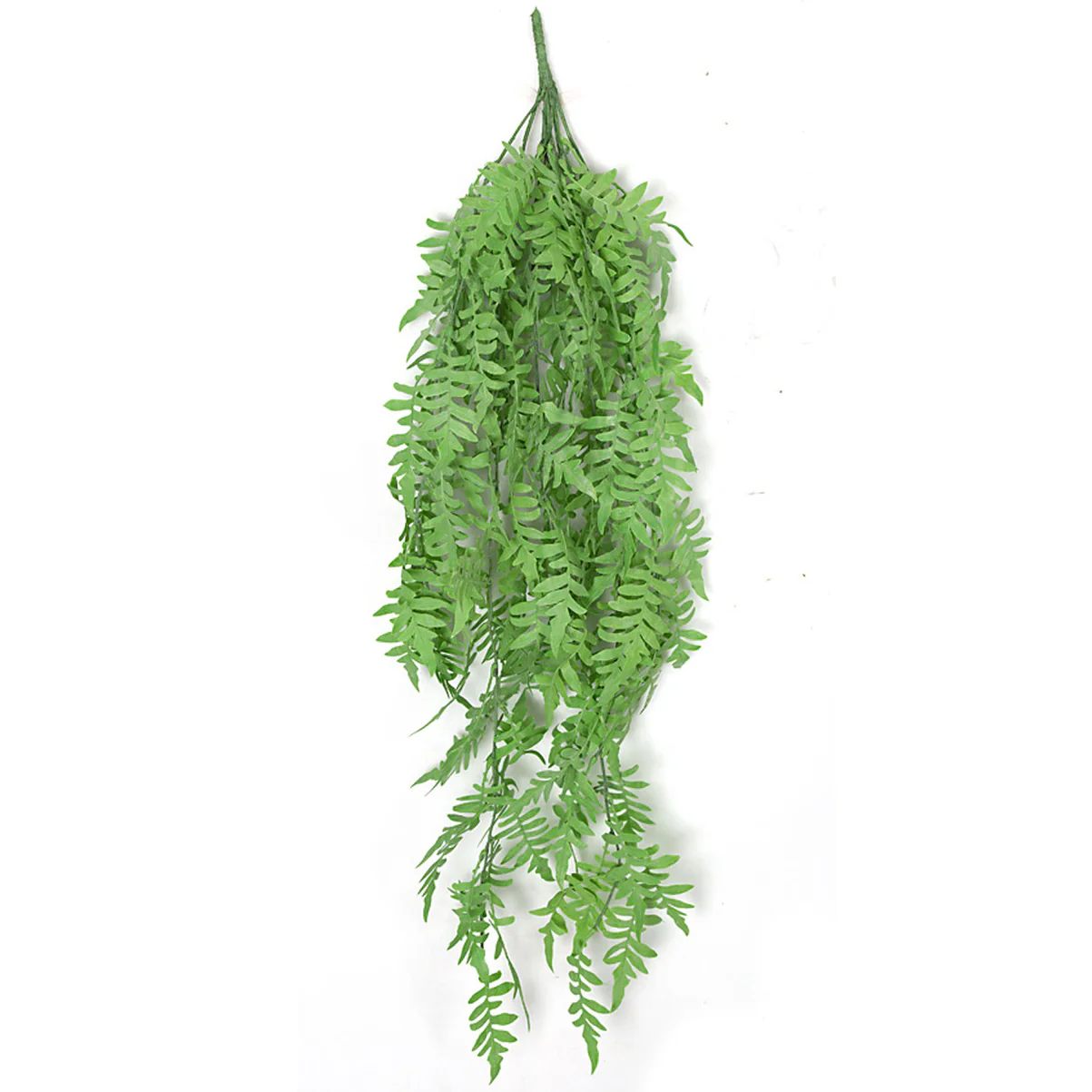 35" IFR Artificial Curly Fern Leaf Hanging Plant -Light Green (Pack of 6)