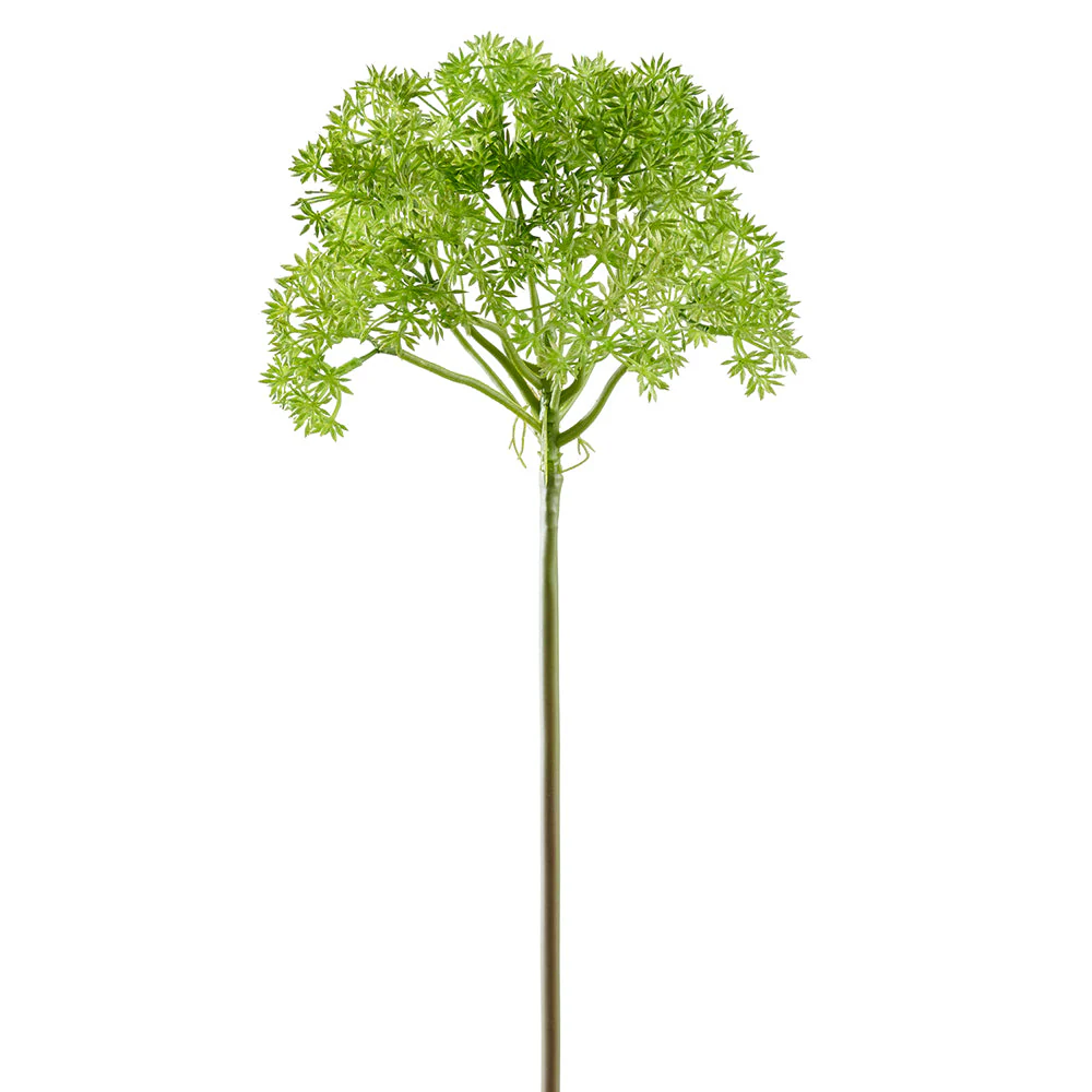 35" Sedum Artificial Flower Stem -Green (Pack of 12)