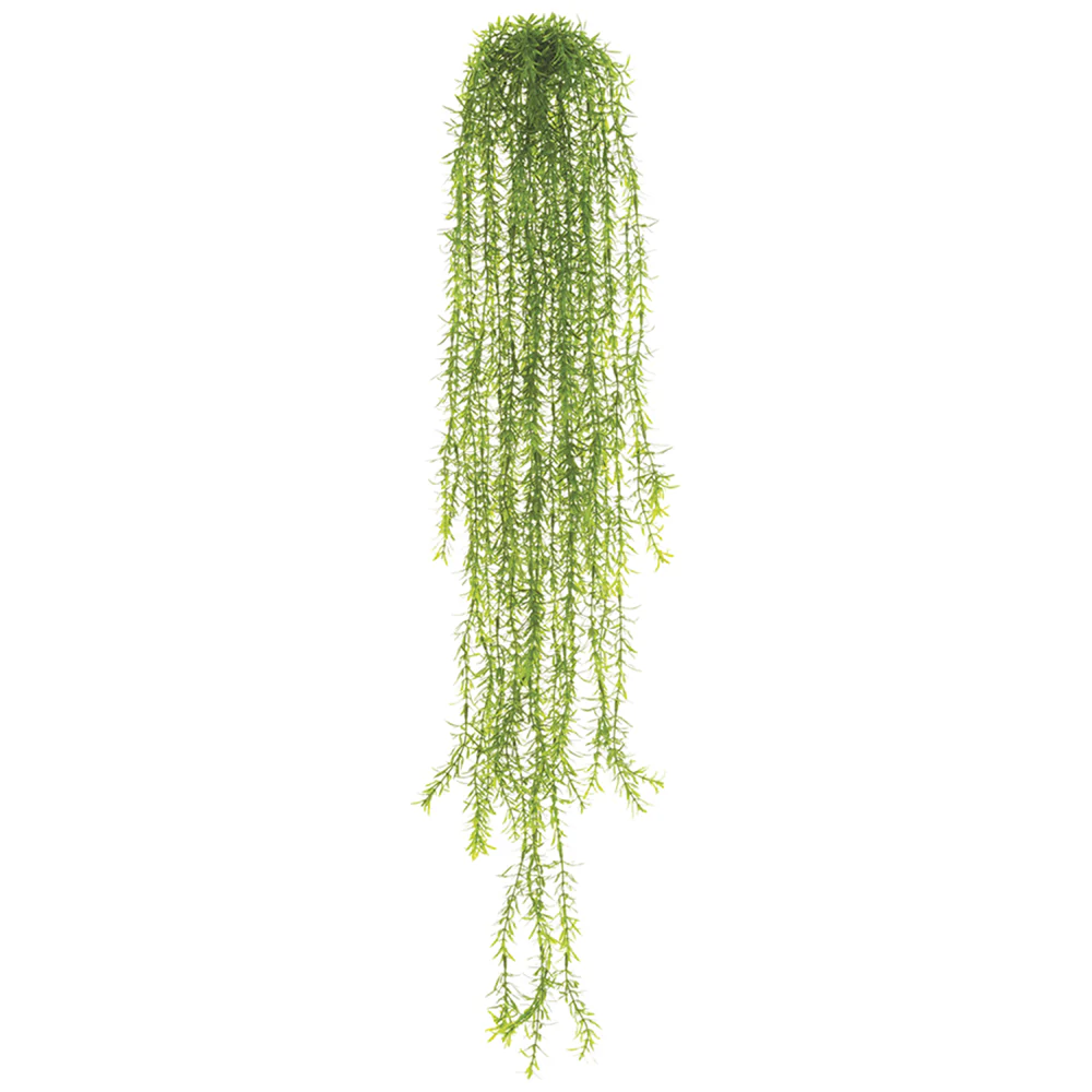 35" Weeping Juniper Artificial Hanging Plant -Green (Pack of 12)