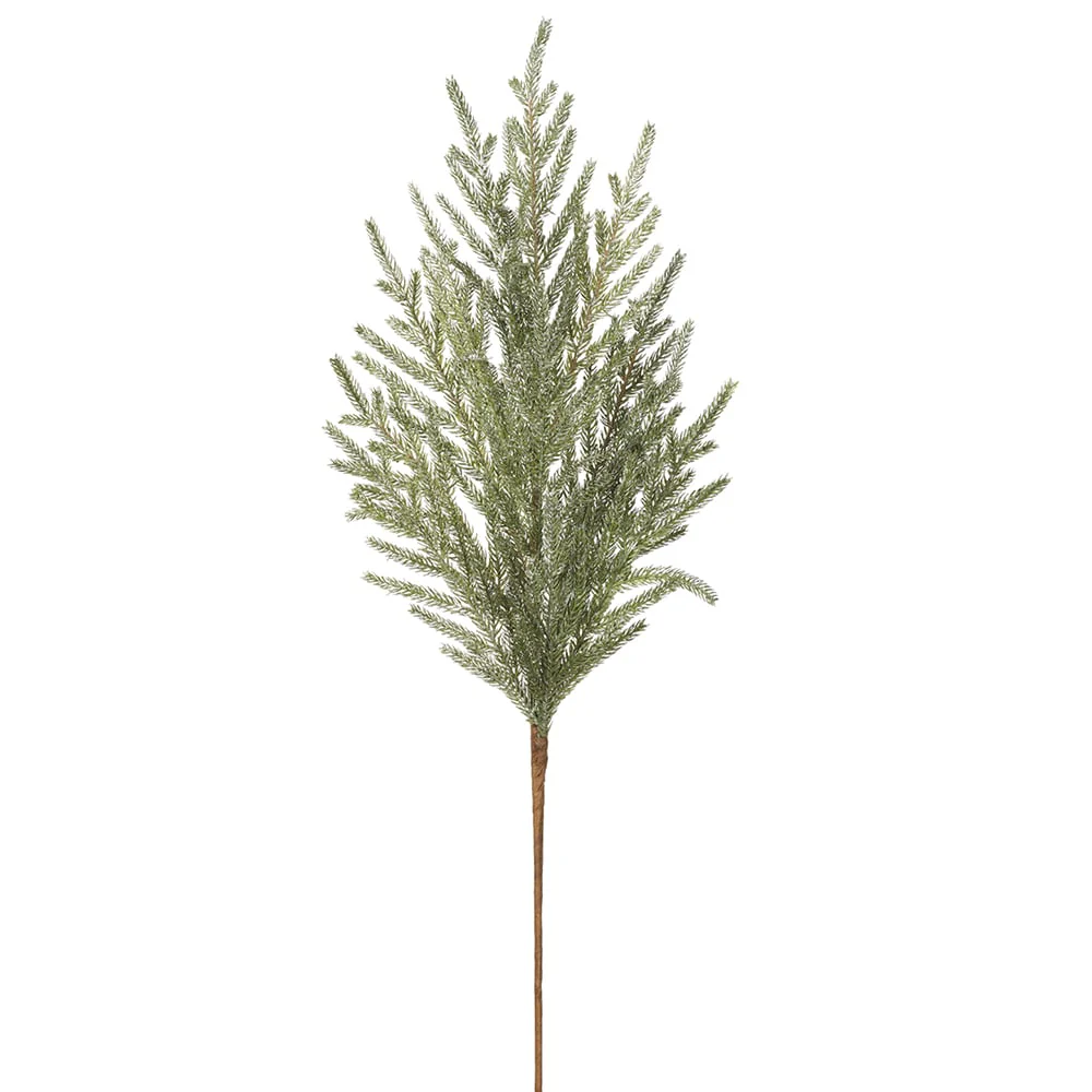 36" Artificial Cypress Pine Stem -Green/Gray (Pack of 12)