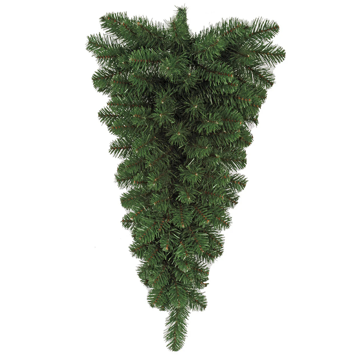 36" Artificial Oregon Pine Teardrop Swag -Green (Pack of 4)