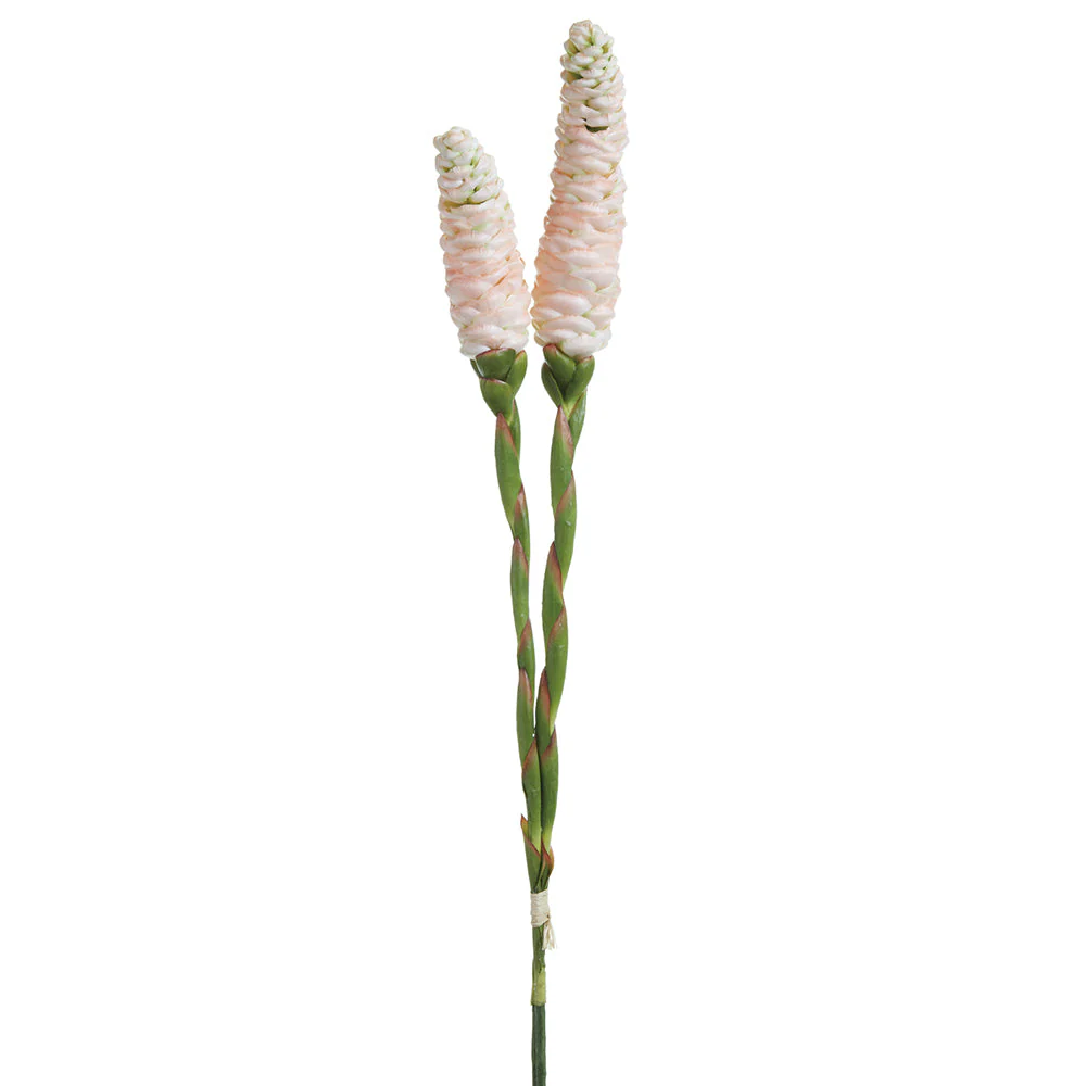 36" Ginger Silk Flower Stem Bundle -Pink (Pack of 12)
