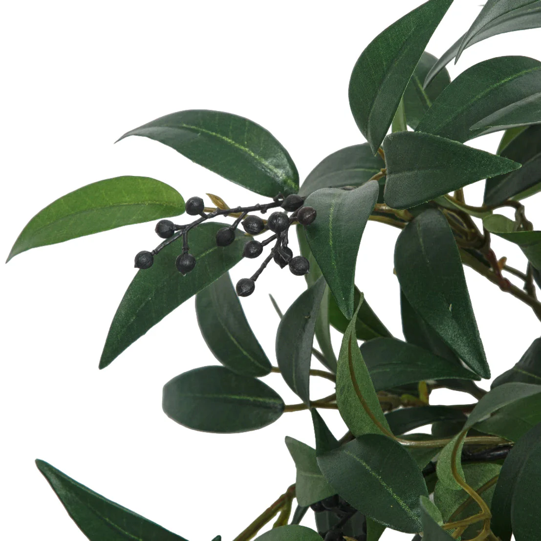 36" Hanging Smilax Leaf Silk Plant -Green (Pack of 4) - Image 2