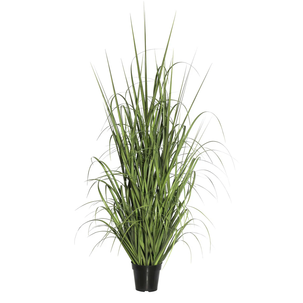 36" IFR PVC Ryegrass Artificial Plant w/Pot -Green