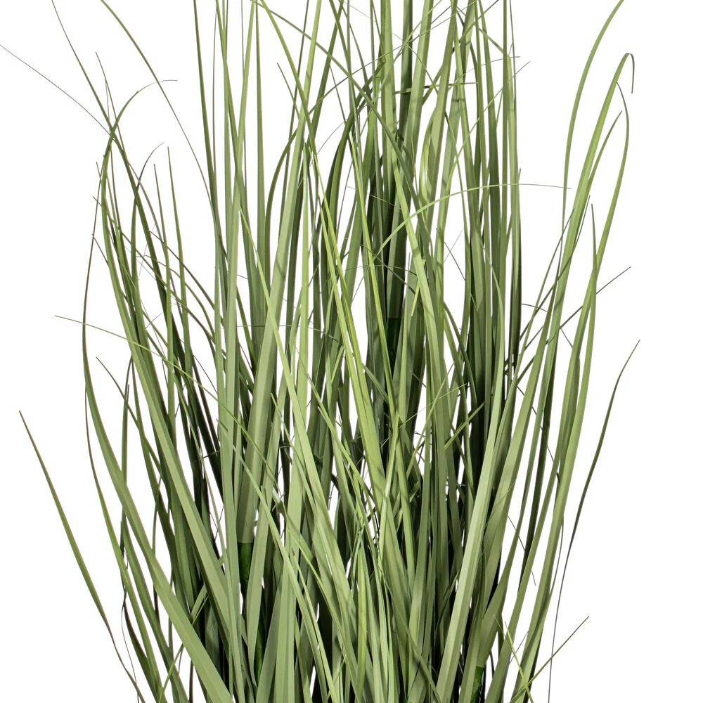 36" IFR PVC Ryegrass Artificial Plant w/Pot -Green - Image 2