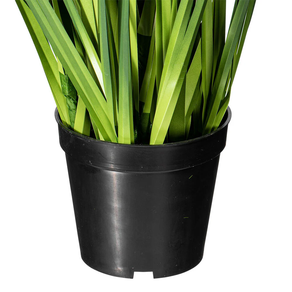 36" IFR PVC Sheep's Grass Artificial Plant w/Pot -Green - Image 2