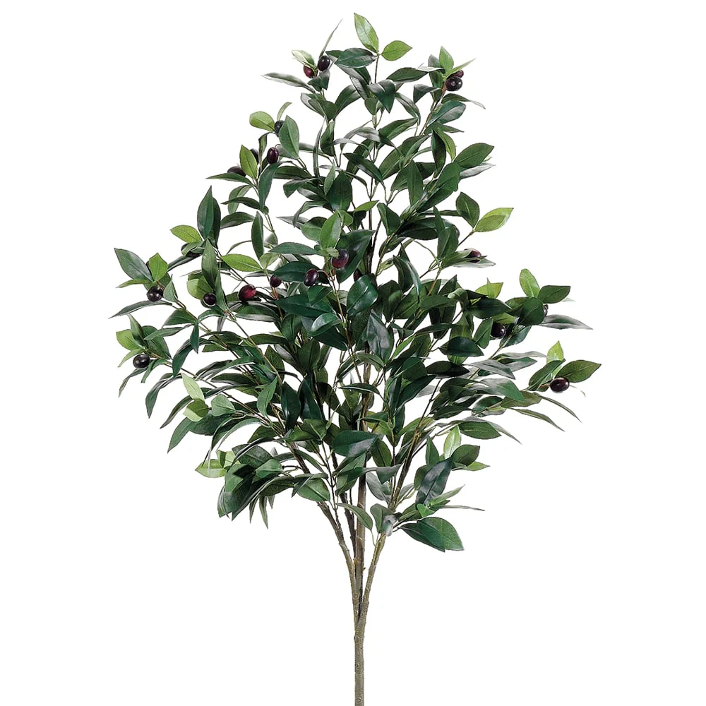 3'6" Olive Silk Tree -2 Tone Green (Pack of 6)