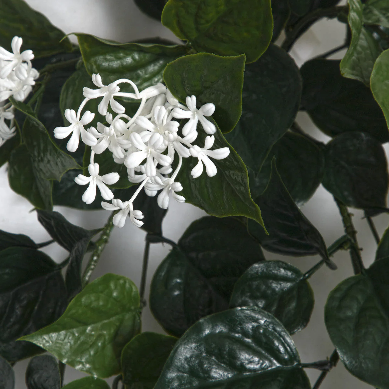 36" Outdoor UV-Proof Artificial Jasmine Flower Bush -White (Pack of 2) - Image 2