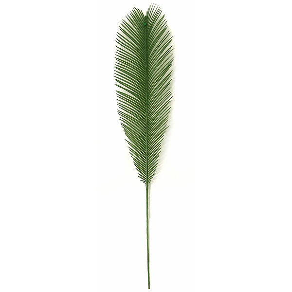 36" Outdoor UV-Proof Artificial Sago Cycas Palm Branch Stem -Light Green (Pack of 24)