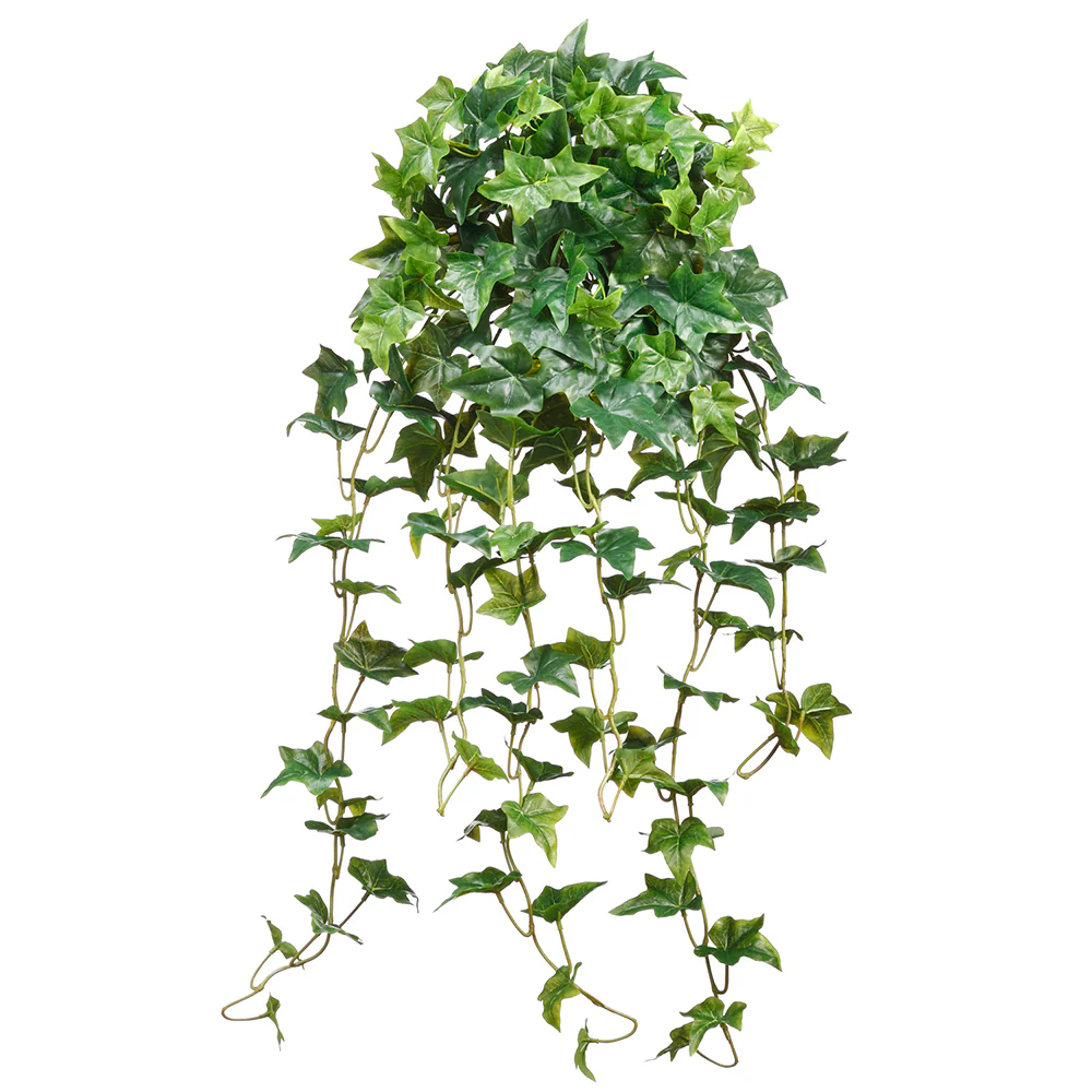 36" Real Touch Silk Sage Ivy Leaf Plant -Green (Pack of 4)