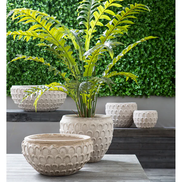 36" Silk Fern Plant w/Pot -Green (Pack of 4) - Image 3