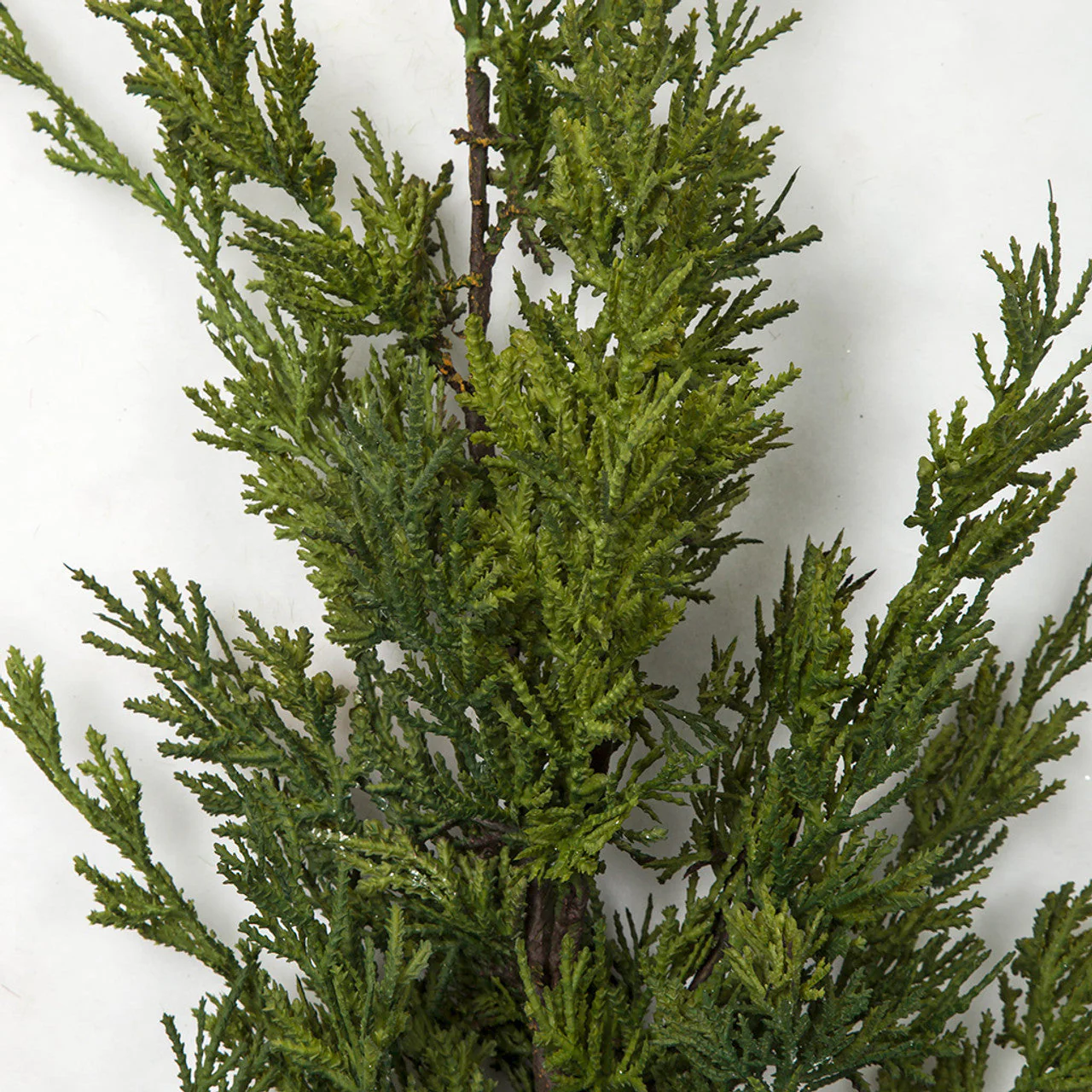 36" Soft-Touch Artificial Cypress Stem -Green (Pack of 6) - Image 2