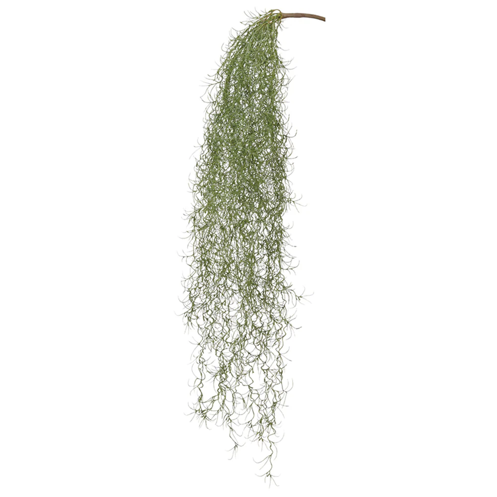 36" Spanish Moss Artificial Hanging Plant -Green (Pack of 6)