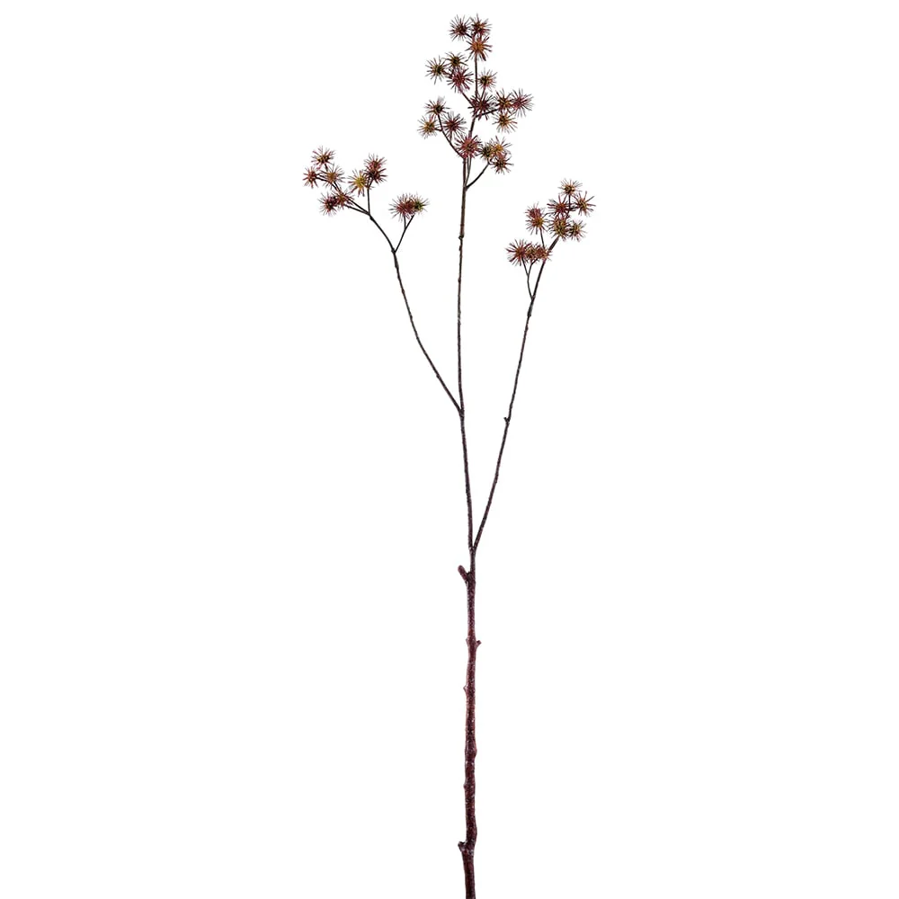 37.5" Cow Parsley Artificial Flower Stem -Brown (Pack of 12)