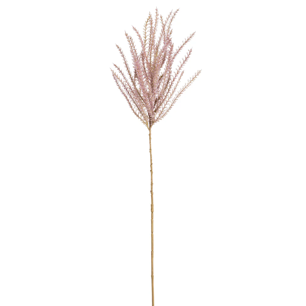 37" Artificial Phragmites Grass Blossom Stem -Lilac (Pack of 12)