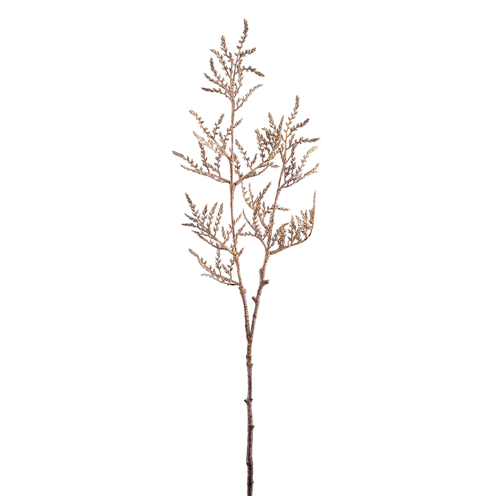 37" Artificial Thunbergii Spiraea Flower Stem -Beige (Pack of 6)