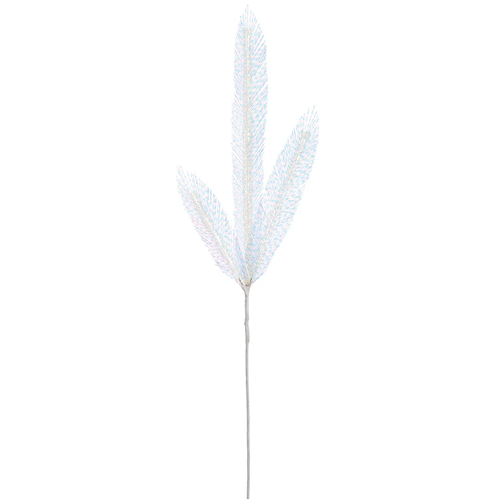 37" Tinsel Artificial Pine Stem -Iridescent (Pack of 12)
