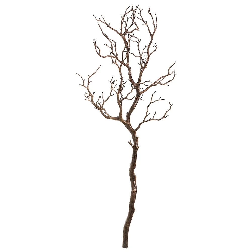 38" Artificial Manzanita Tree Branch Stem -Brown (Pack of 6)