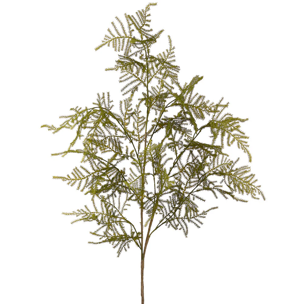 38" Asparagus Fern Leaf Artificial Stem -Green (Pack of 12)