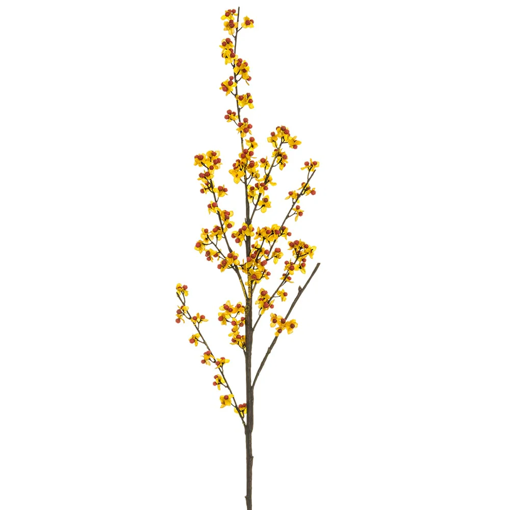 40" Artificial Bittersweet Berry Stem -Orange/Red (Pack of 12)