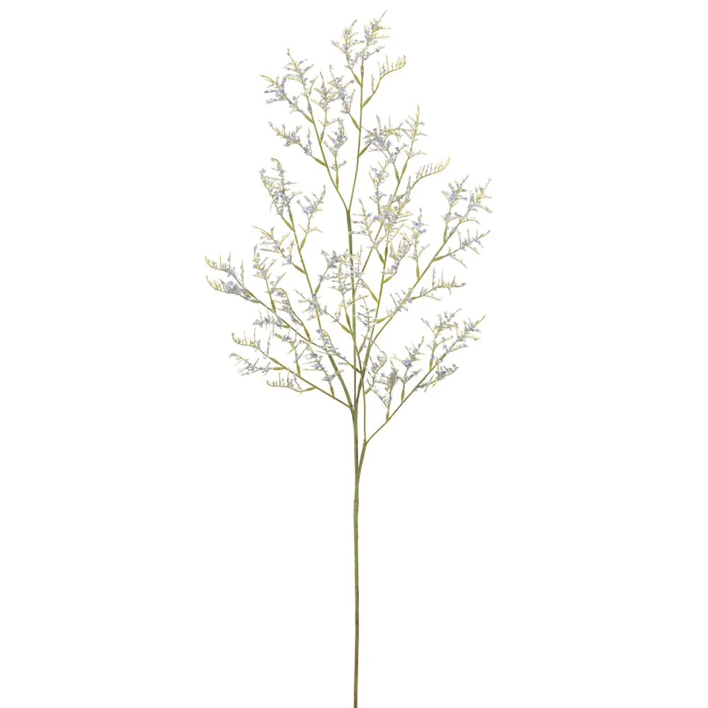 40" Artificial Caspia Flower Stem -Blue (Pack of 12)