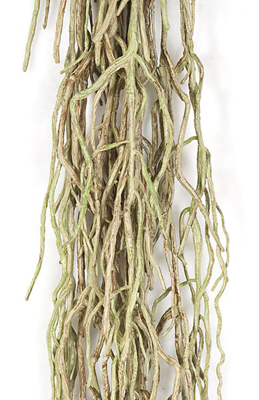 40" Artificial Orchid Root Stem -Gray/Green (Pack of 6) - Image 2