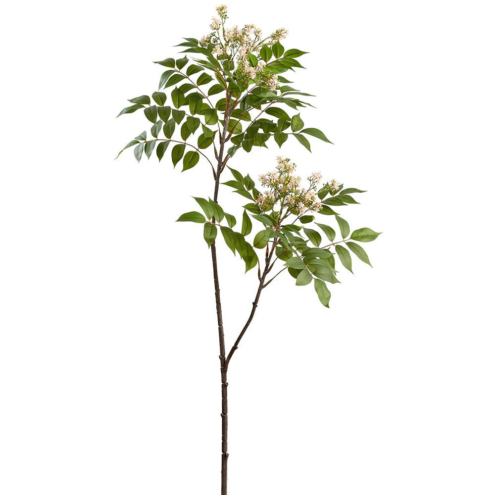 40" Blooming Lacquer Tree Silk Flower Stem -Soft Pink (Pack of 12)
