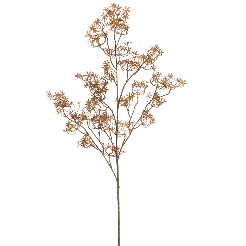 41" Blossom Silk Flower Stem -Brown (Pack of 12)