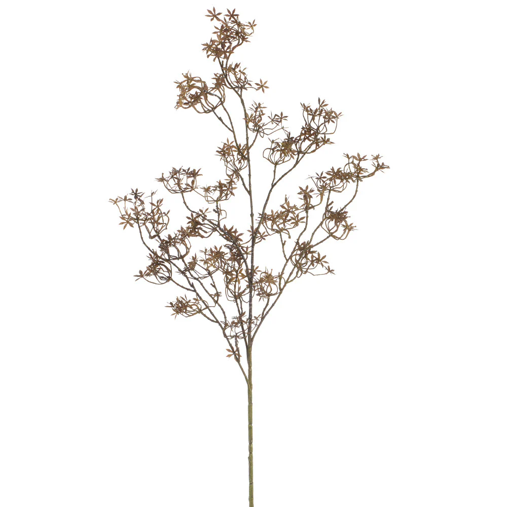 41" Blossom Silk Flower Stem -Dark Brown (Pack of 12)