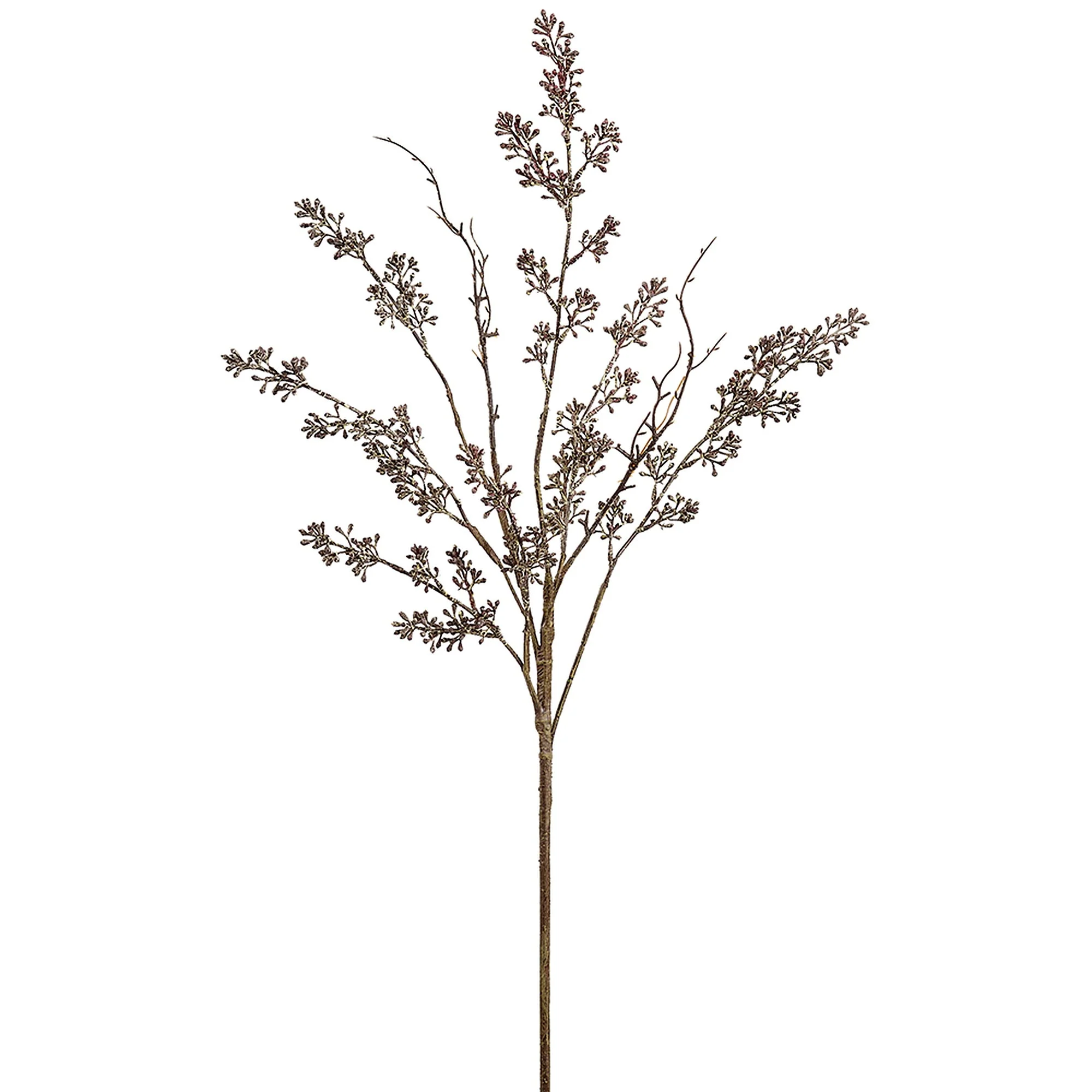 41" Seeded Eucalyptus Artificial Stem -Brown/Cream (Pack of 12)