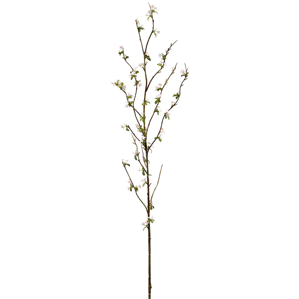 41" Snow Willow Silk Flower Stem -Pink (Pack of 12)