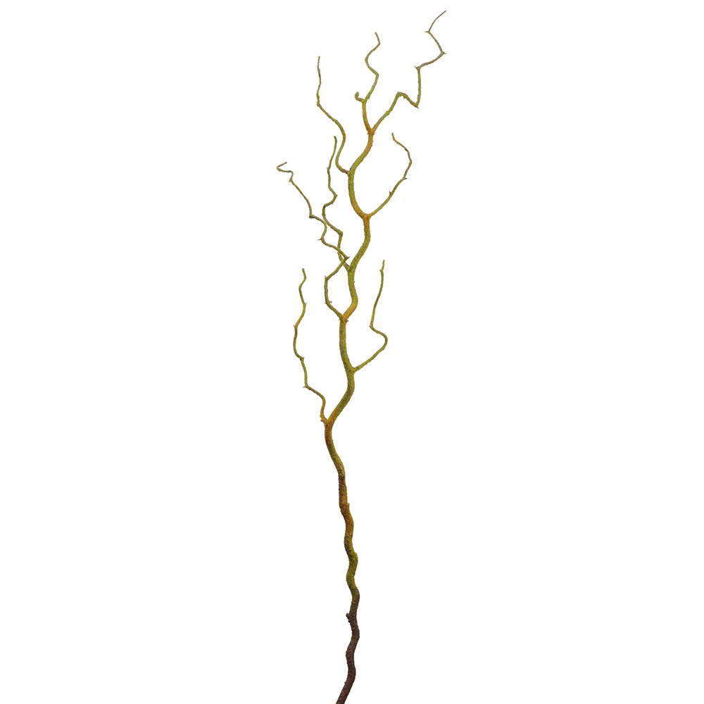42" Artificial Coral Twig Stem -Moss (Pack of 12)
